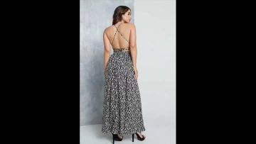 Women′ S Fashion Printed Long Dress1
