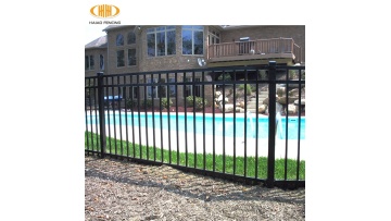hot sale dog proof wrought iron fence steel matting fence design for sale1