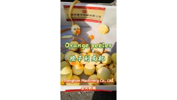Dual-station orange peeler