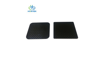 Carbon fiber coaster