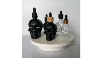 Skull dropper bottle