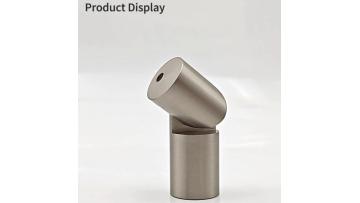 SVA-B0366C Brass Satin Bathroom Accessories Round Tube  Shower Cubicle Glass Connector