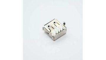 Angle DIP USB A Type Receptacle