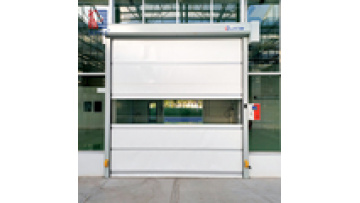 Production workshop zipper fast door customization without contact face recognition dustproof automatic fast rolling door1
