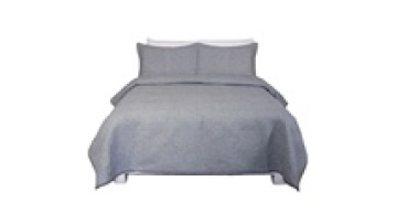 Soft And Breathable 100% Polyester Thin Quilted Home Bedspread Summer Quilt1