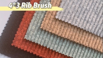 Rib Fabric for Homewear Latest Products Soft Touch Rayon Polyester Jersey Fabric 75% RAYON 22% Poly 3% Spandex Knitted Yarn Dyed1