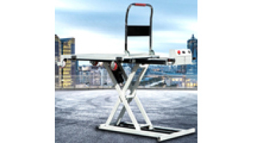 High-Quality Hydraulic Lift Trolley with Flatbed Scissor Fork for Loading and Unloading1