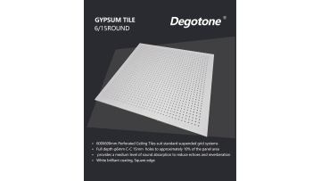 Degotone 6mm round
