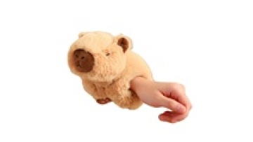 OEM ODM Custom Plush Slap Bracelet - Soft Capybara Toy for Kids Gifts1
