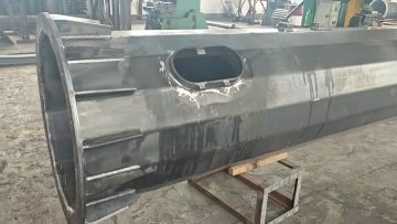 Armenia 25m Single-Pole Tower Trial Assembly | Horizontal Video