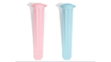 LD-Y017A Diy  reusable silicone ice cream popsicle mold with food grade flower shape lid1