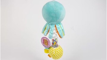 Octopus with Rattle for Baby