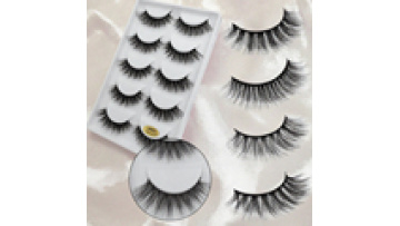 Custom Handmade Faux Mink Eyelash Set with Model Numbers G800, G600, X3D, H1001