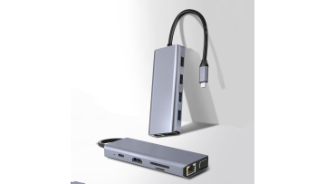 E02-11-in-1 USB C Docking Station with DHMI
