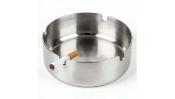 Stainless steel ashtray