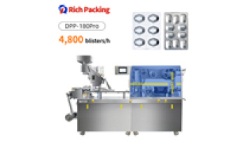 DPP-150 Automatic Capsule Packing Machine DPP 140 Alu Alu PVC Tablet Blister Packing Machine Price1