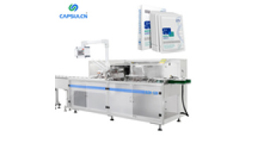 High Speed Robotic Facemask Cartoning Machine Automatic Mini Sachet Horizontal Face Mask Face Cream Cartoning Box Machine1