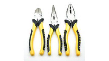 Custom-made 6-inch 8-inch tiger Skin Handle Steel Wire Pliers Industrial Grade Pliers Labor-saving Flat Jaw Pliers Multi-functio1