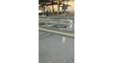 Galvanizing Finishing for Main Tubes of Rooftop Poles, Philippines