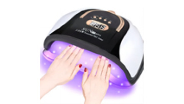 Portable Nail Dryer UV LED Lamp 256W Professional Nail Curing Lamp for Gel Polish Fast Drying Ideal for Salon and Home Use1