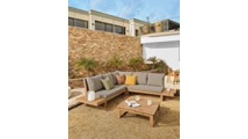 Low price Free sample High density sponge Metal Waterproof Aluminum alloy Hotel Patio Garden  Outdoor sofa1