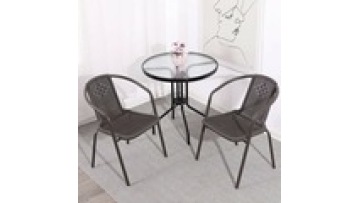 Free sample balcony western restaurant bar hotel Resort villa Garden Outdoor  Folding Picnic Camping tables1