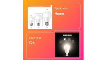 5w 10w 15w Remote Control smart light Bulb E26 E27 RGB Memory Function smart bulb1