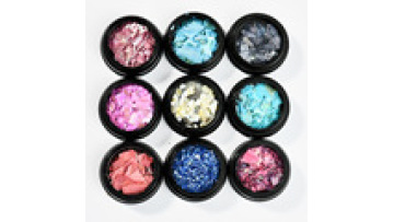 Crushed Sea Shell Nail Art Mix for Fashionable Style1