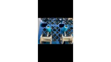 Pipe section thermal gas mass flowmeter