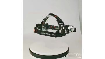 3T6 headlamp 3600lumens waterproof headlight 18650x2 battery caving light patrolling rescuing flashlight camping torch1