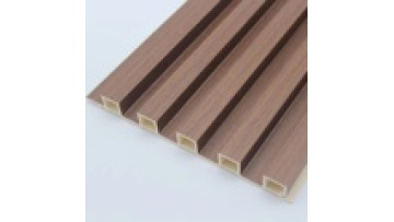 WPC  Big Size Flat Surface Wainscoting TV background WPC Wall Panel1