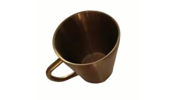 Stainless steel tea cup