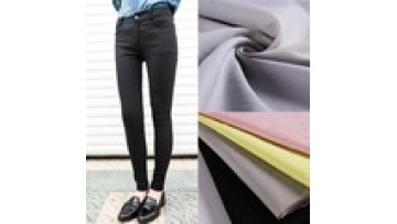 High Elastic Bengaline Fabric 74% Rayon 22% Nylon 4% Spandex, 250 GSM1