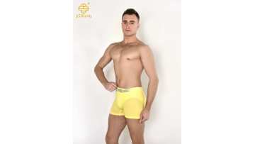 Men's seamless cotton striped underwear