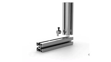Aluminum profile built-in connector