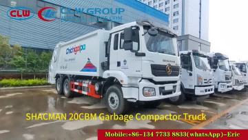 Shacman 6X4 16CBM Compression Refuse Collector