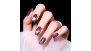 2024 New Launch Iridescent Cat Eye UV Gel Polish - Reflective Glitter Nail Gel Soak Off1