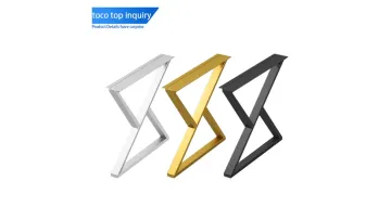 X Shaped Furniture Hardware Iron Metal Dining Table Legs Sofa Chair Leg1