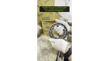 High-efficiency bearings optimize mechanical operation status