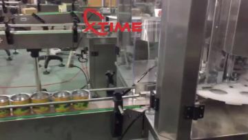 High speed 50pcs/min factory supply canned powder tin can sealing machine1