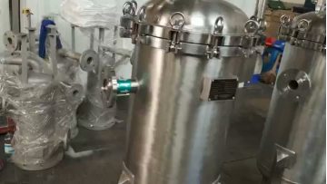 Polishing bag filter