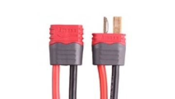 Amass AM1015E Slip Sheathed T-Plug Deans Connector for RC Lipo Batteries - 40A High Current Suitable for Multi-Axis Fixed-Wing Models and RC UAVs1