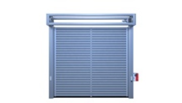 customizable color high speed hard material spiral door nice appearance high speed garage door modern aluminum hard fast door1