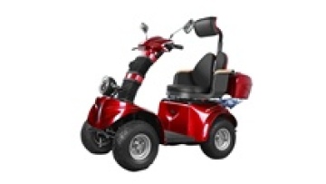 Humanized Snake Design Scooter with 360-Degree Swivel Seat and Electric Functionality for Elderly1