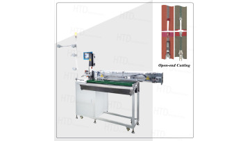 open-end plastic zipper cutting machine