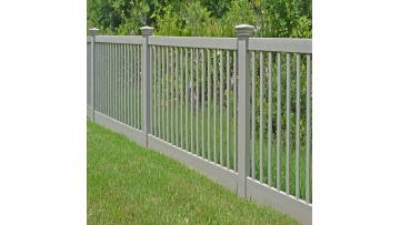 PVC Picket Fence /Plastic Outdoor Portable Fence/pvc recinzione, blanco cerca de vinilo1