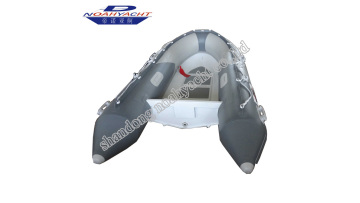 aluminum rib boat open deck