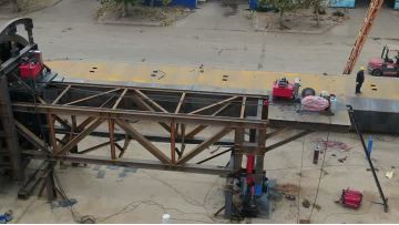 Needle Beam Trolley for Round Tunnel