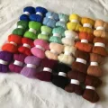WFPFBEC DIY 28 colors wool for felting felt for needlework needle felt merino wool fiber wool roving kit 5g/color 10g/color