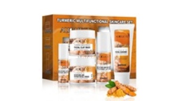 OEM/ODM Turmeric Skin Care Sets: Repair, Acne Removal, Anti-Aging, Moisturizing & Whitening Facial Care1